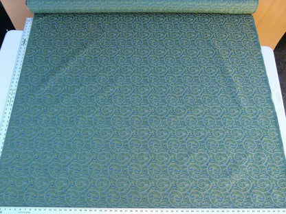 By Yard Scalamandre Portobello Fonthill Multi Green Old World Weavers Crewel Fern Woven Cotton MSRP USD 192/Y