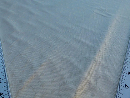 By Yard Scalamandre Reveillon Unito Avorio Ivory Silk Jacquard Colony From Italy MSRP USD 405/Y