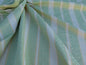 By Yard Scalamandre Reveillon Rigato Verde Green Silk Jacquard Colony From Italy MSRP USD 405/Y