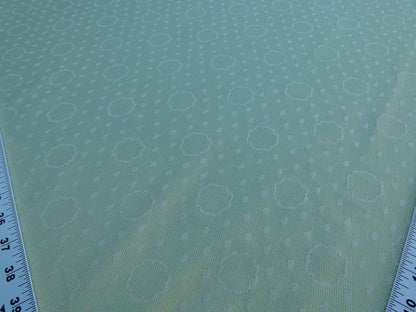 By Yard Scalamandre Reveillon Unito Verde Green Silk Jacquard From Italy Colony MSRP USD 405/Y