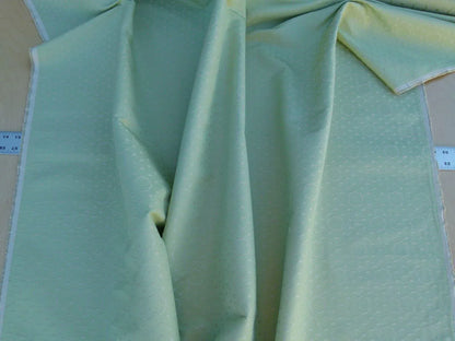 By Yard Scalamandre Reveillon Unito Verde Green Silk Jacquard From Italy Colony MSRP USD 405/Y