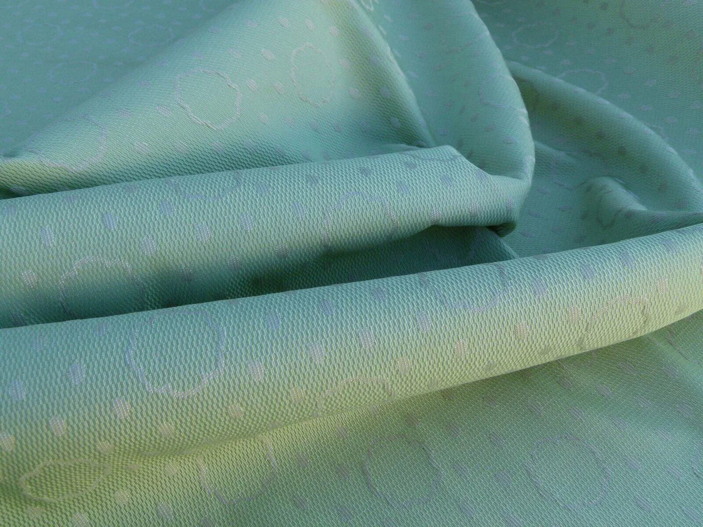 By Yard Scalamandre Reveillon Unito Verde Green Silk Jacquard From Italy Colony MSRP USD 405/Y