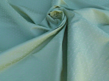 By Yard Scalamandre Reveillon Unito Verde Green Silk Jacquard From Italy Colony MSRP USD 405/Y