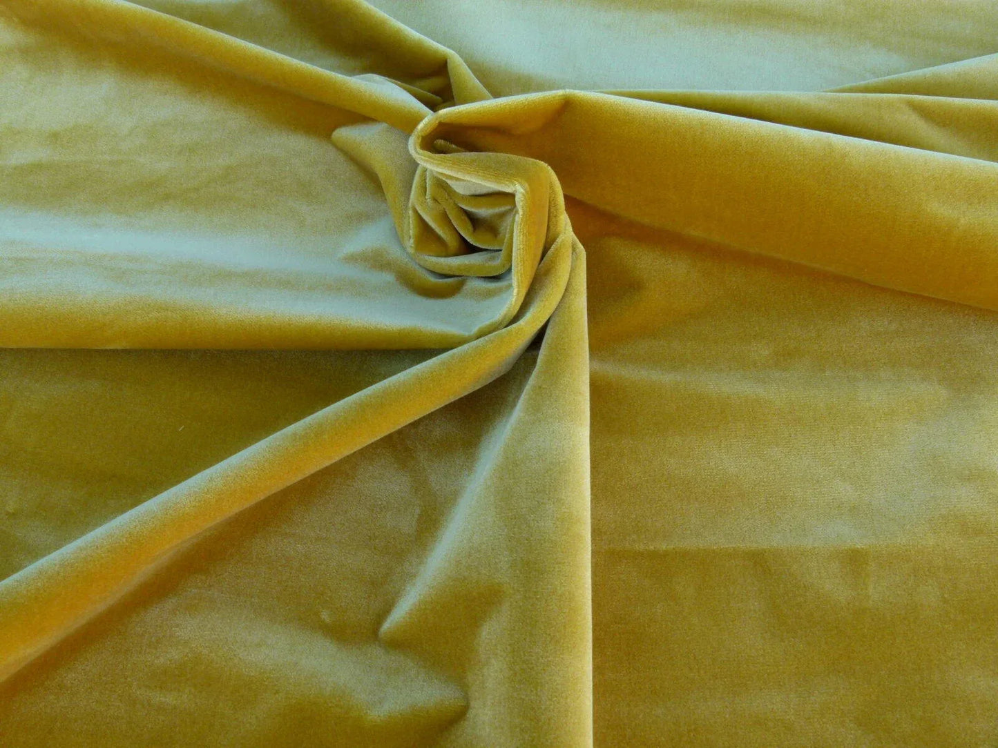 By Yard Scalamandre Pisanello Silk Velvet Giallo Sole Gold MSRP USD 558/Y