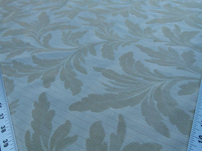 By Yard Scalamandre Cordoba Beige Foliage Damask Grey Watkins MSRP USD 176/Y (reversible)