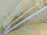 Scalamandre Grey Watkins Cordoba Old Gold Chenille Woven Foliage Acanthus Cotton MSRP USD 176/Y - by The Yard