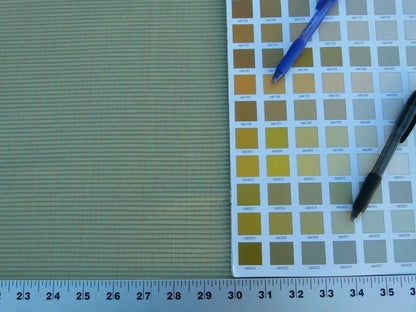 By Yard Scalamandre Oakley Tan Striae On Sage Old World Weavers MSRP USD 264/Y