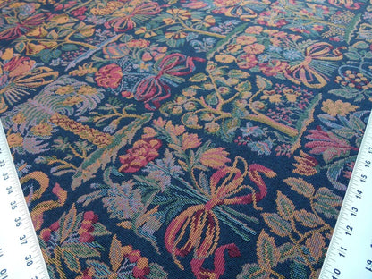 By Yard Scalamandre Riquardi Drk Multi Colors Old World Weavers Pear Tree Tapestry MSRP USD 256/Y