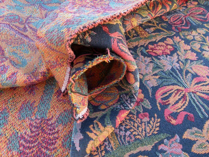 By Yard Scalamandre Riquardi Drk Multi Colors Old World Weavers Pear Tree Tapestry MSRP USD 256/Y