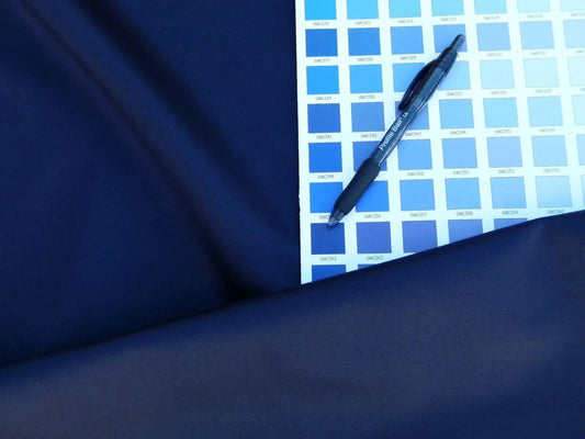 By Yard Scalamandre Old World Weavers Rasone Blu Notte Midnight Blue 100% Cotton Heavy MSRP USD150 /Y