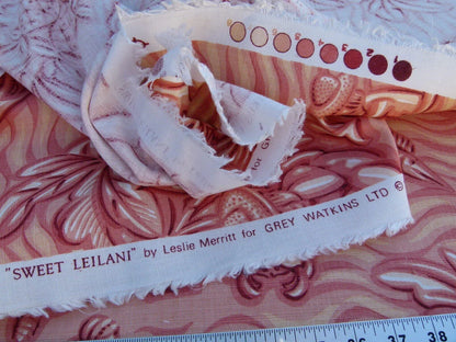 1.625y Scalamandre Sweet Leilani Rose Grey Watkins MSRP USD 96/Y