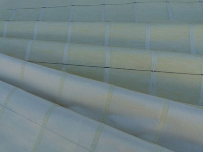 Scalamandre Jackson Square Cream Watkins Silk Linen Plaid MSRP USD 112/Y