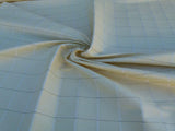 Scalamandre Jackson Square Cream Watkins Silk Linen Plaid MSRP USD 112/Y