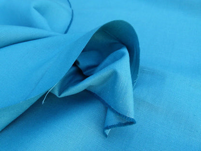 Scalamandre Gloss Turchese Green Blue Aqua Cotton Linen Blend MSRP USD 90/Y Old World Weavers