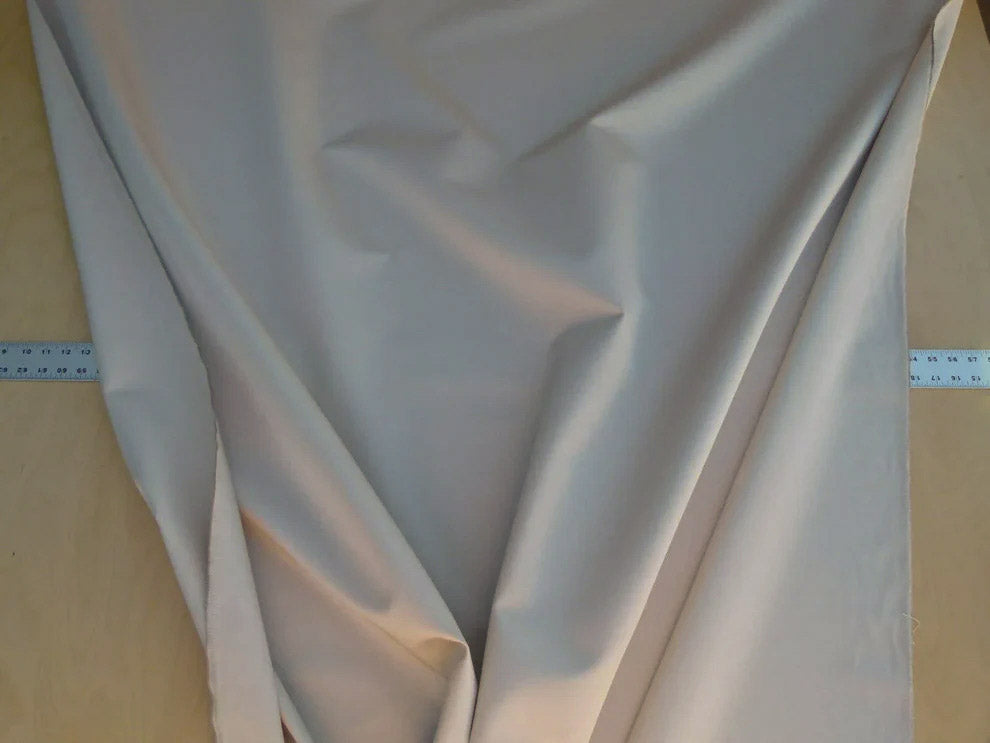 Scalamandre Old World Weavers  Gloss Beige Chiaro Cotton Linen Blend MSRP USD 90/Y - by yard
