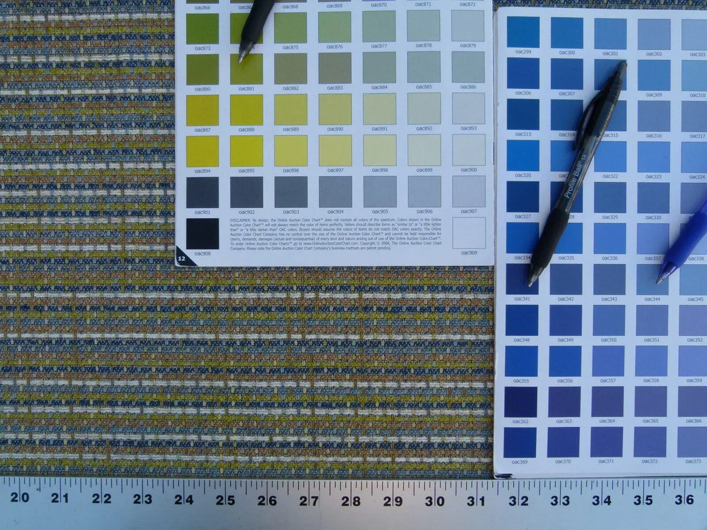 Scalamandre Cashiers Blue Mini Texture Rayon Cotton Thick! Old World Weavers MSRP USD 136/Y