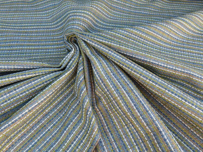 Scalamandre Cashiers Blue Mini Texture Rayon Cotton Thick! Old World Weavers MSRP USD 136/Y