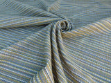 Scalamandre Cashiers Blue Mini Texture Rayon Cotton Thick! Old World Weavers MSRP USD 136/Y
