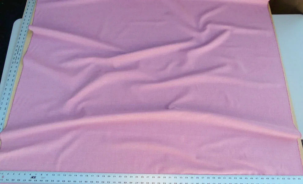 Scalamandre Caleido Rosa Orchidea Pink Orchid Old World Weavers Cotton Linen Heavy MSRP USD 120/y