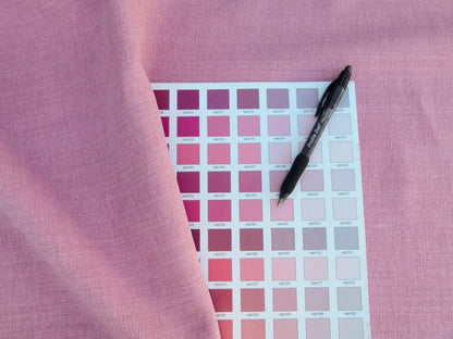 Scalamandre Caleido Rosa Orchidea Pink Orchid Old World Weavers Cotton Linen Heavy MSRP USD 120/y