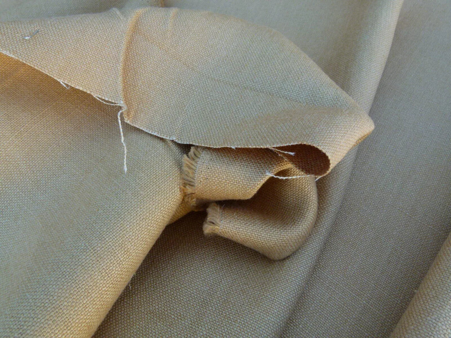 Scalamandre Isi Cammello Camel Brown Golden 100% Linen MSRP USD 138/yd Old World Weavers