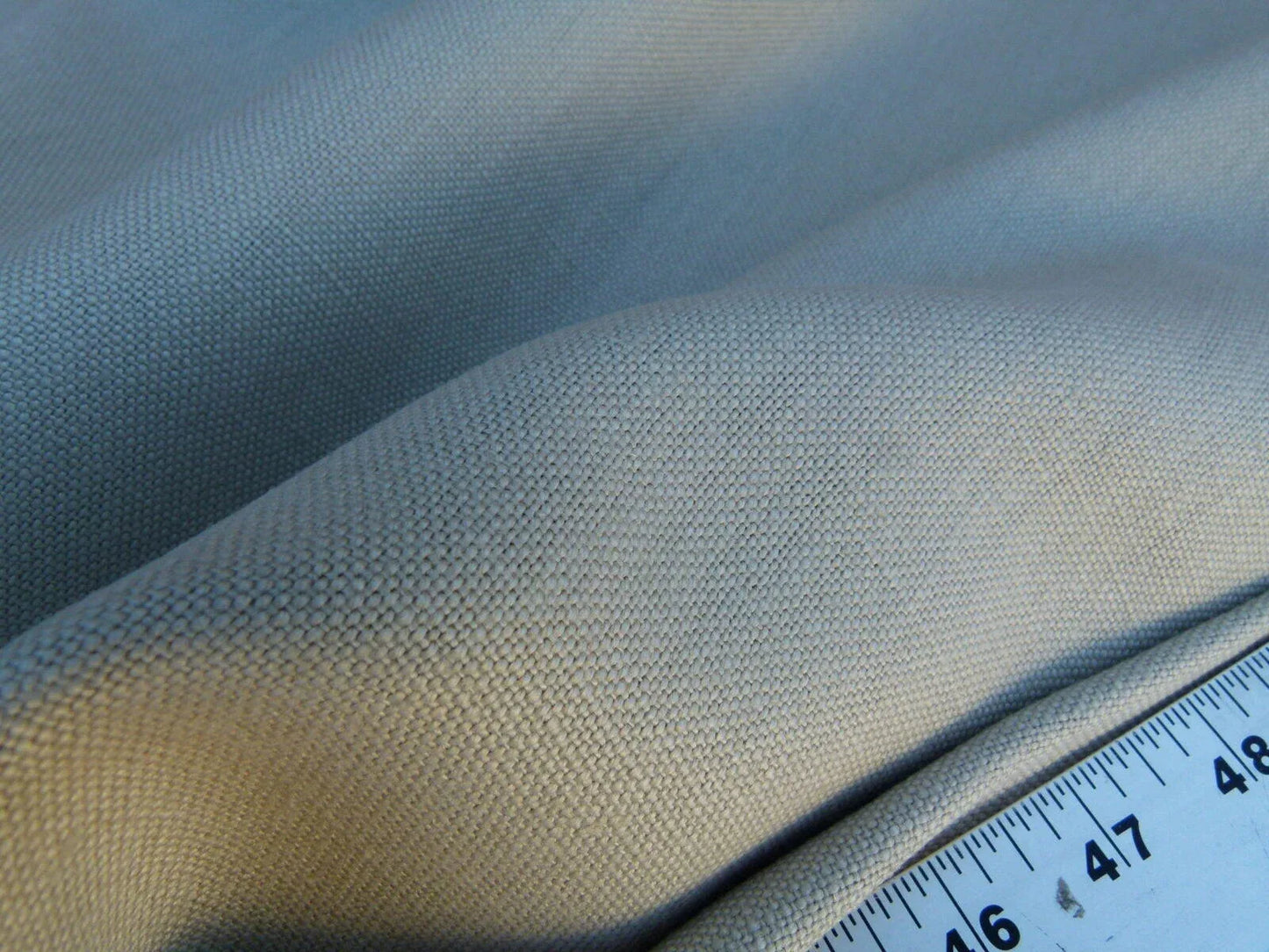 Scalamandre Isi Corda Scuro Dark Rope Beige100% Linen MSRP USD 138/yd Old World Weavers