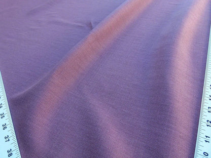 Scalamandre Isi Marrone Violace Brown Purple Eggplant 100% Linen MSRP USD 138/yd Old World Weavers