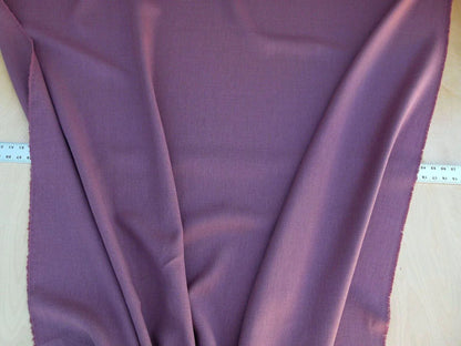 Scalamandre Isi Marrone Violace Brown Purple Eggplant 100% Linen MSRP USD 138/yd Old World Weavers