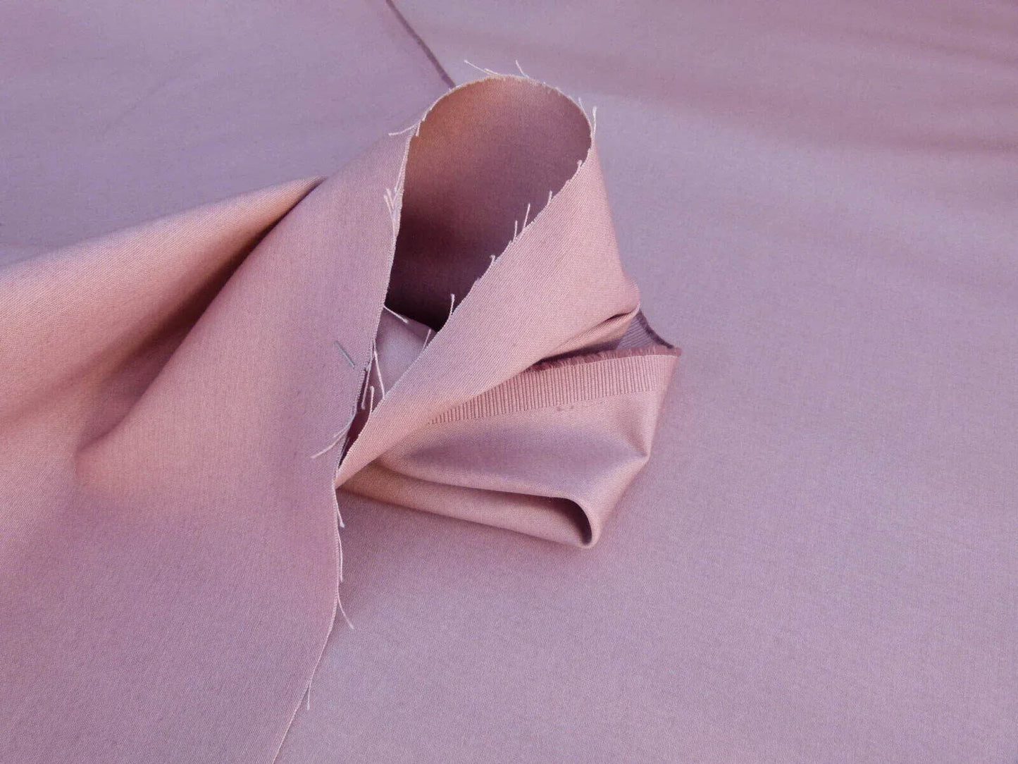 Scalamandre Old World Weavers Rasone Rosa Light Pink Heavy Cotton Texture Italy Heavy MSRP USD 150/Y