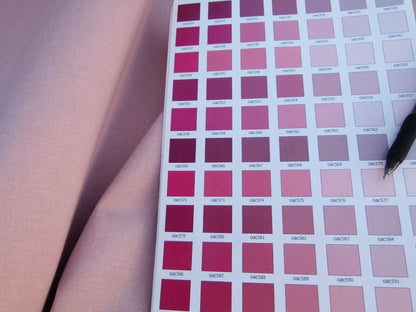 Scalamandre Old World Weavers Rasone Rosa Light Pink Heavy Cotton Texture Italy Heavy MSRP USD 150/Y