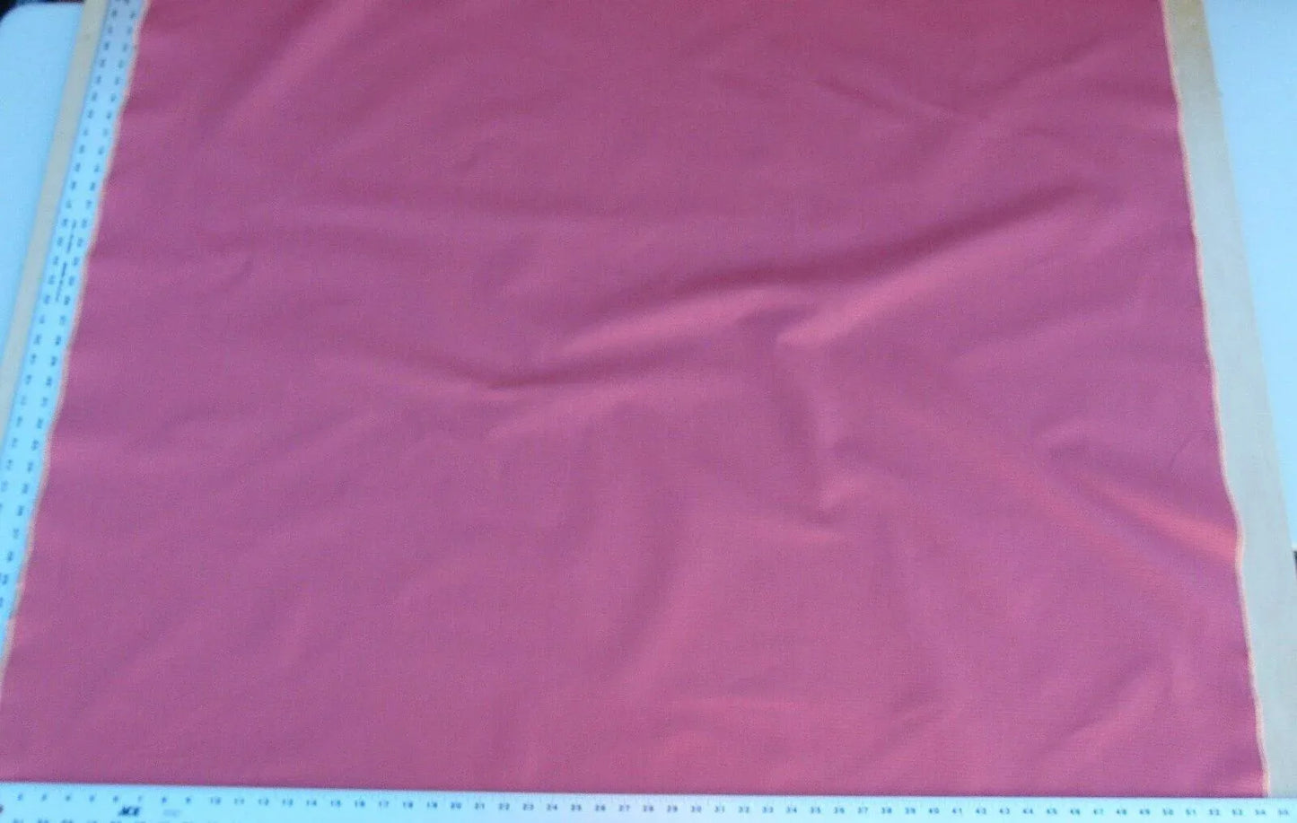 by yard Scalamandre Pickfair Coral Pink Red Honeycomb 100% Cotton MSRP USD 280/Y