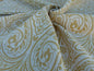 Scalamandre Rodinia Sunshine Yellow Gold White Organic Cotton Classic Damask Chenille Old World Weavers MSRP USD 168