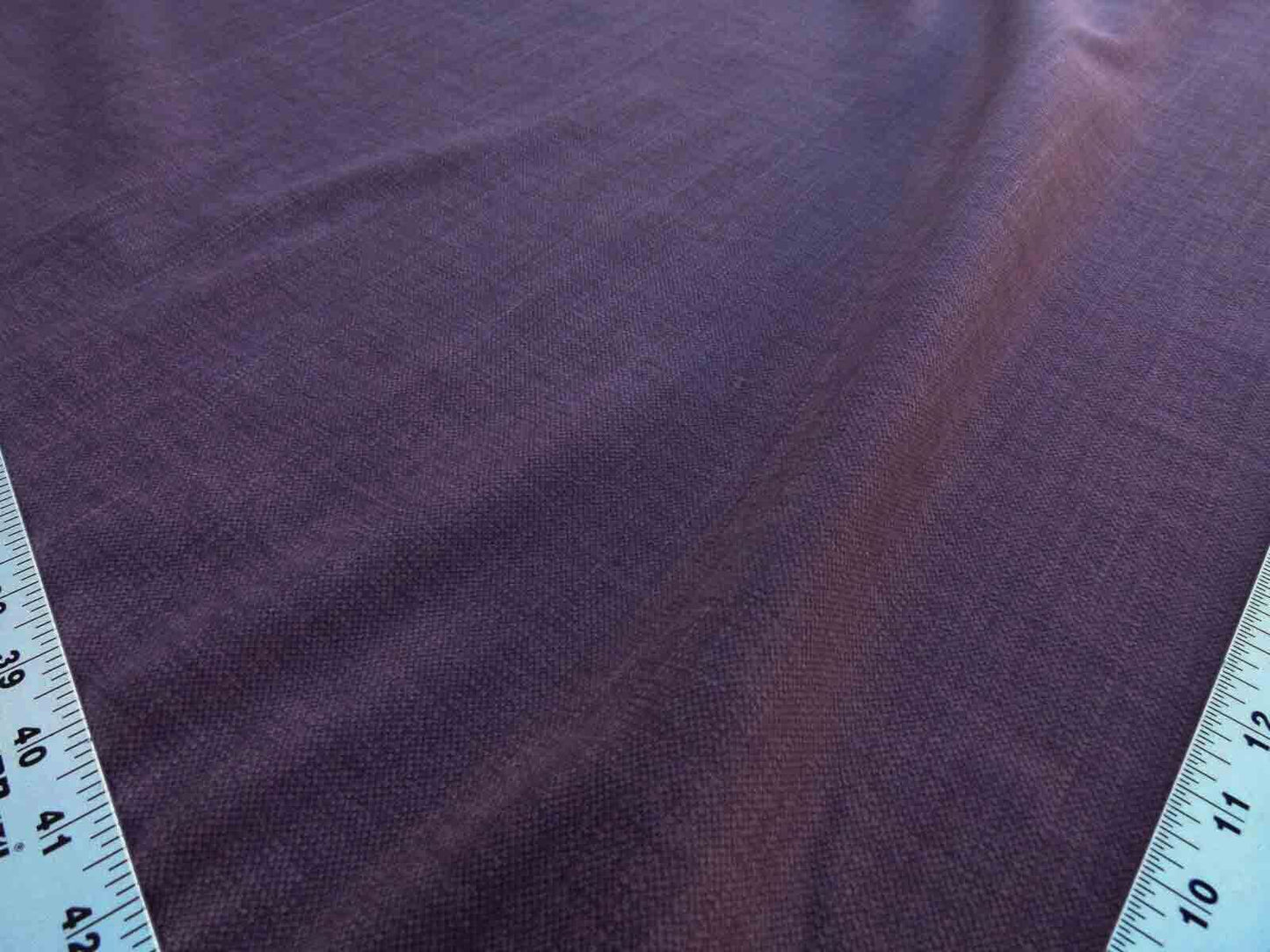 Scalamandre Caleido  Viola Melanzana Purple Aubergine Eggplant Cotton Linen  Old World Weavers Heavy MSRP USD 120/y