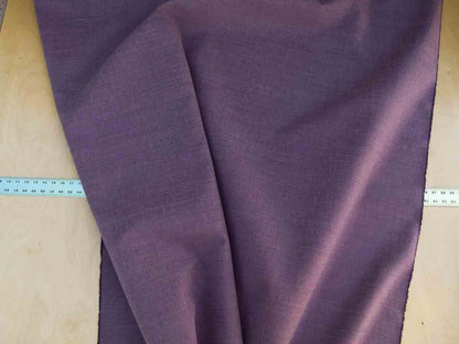 Scalamandre Caleido  Viola Melanzana Purple Aubergine Eggplant Cotton Linen  Old World Weavers Heavy MSRP USD 120/y