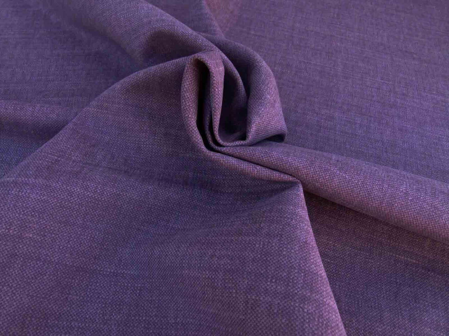 Scalamandre Caleido  Viola Melanzana Purple Aubergine Eggplant Cotton Linen  Old World Weavers Heavy MSRP USD 120/y