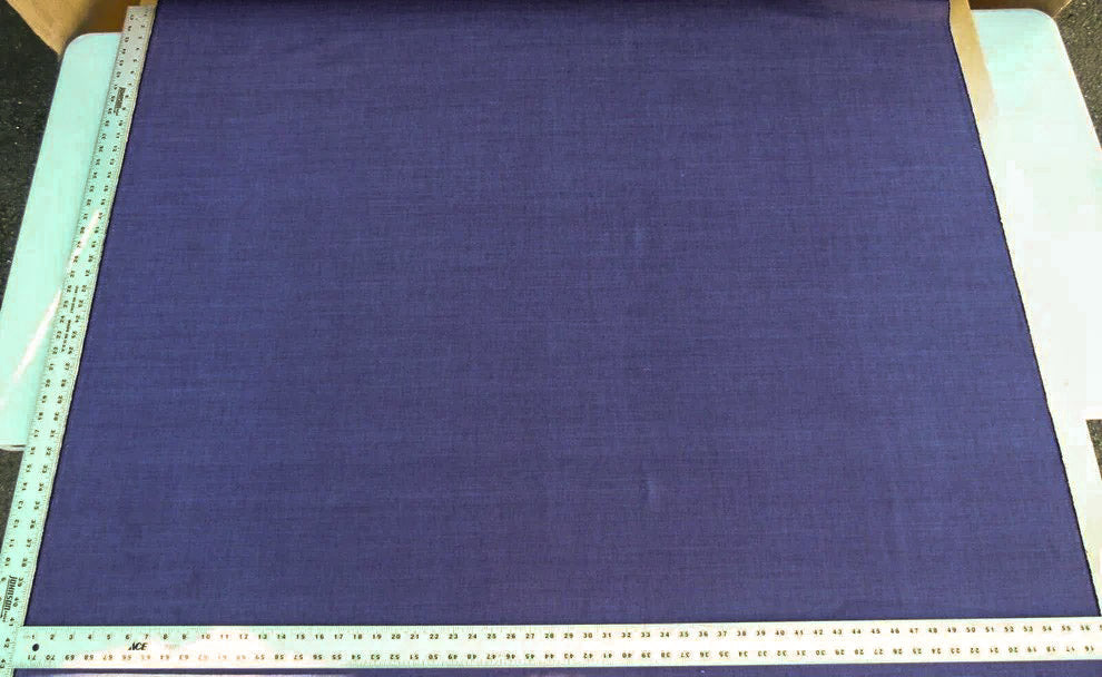 Scalamandre Caleido Viola Profondo Deep Purple Cotton Linen  Old World Weavers Heavy MSRP USD 120/y