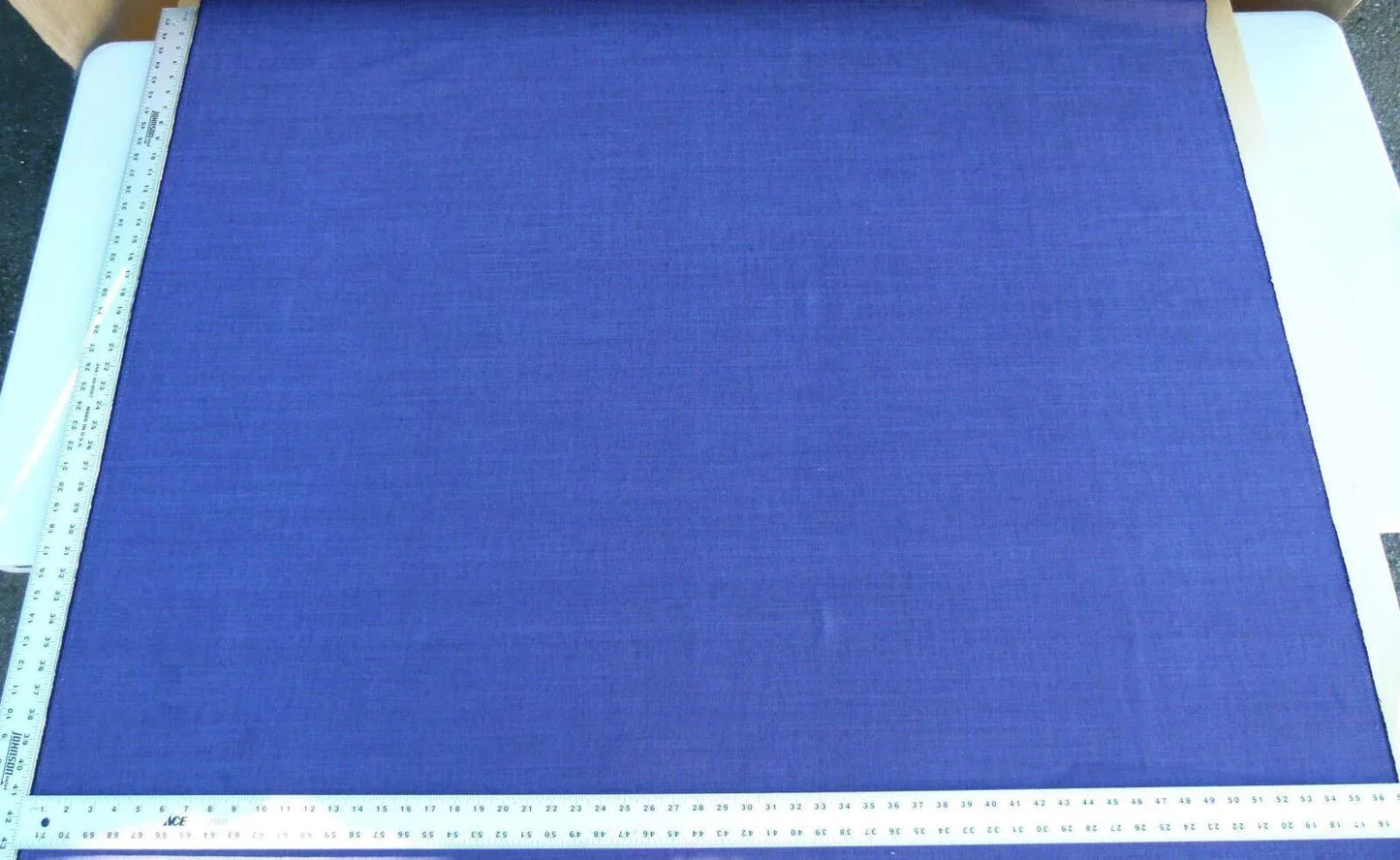 Scalamandre Caleido Viola Profondo Deep Purple Cotton Linen  Old World Weavers Heavy MSRP USD 120/y