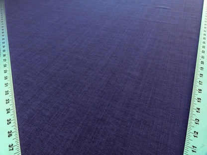 Scalamandre Caleido Viola Profondo Deep Purple Cotton Linen  Old World Weavers Heavy MSRP USD 120/y