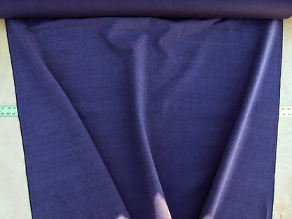 Scalamandre Caleido Viola Profondo Deep Purple Cotton Linen  Old World Weavers Heavy MSRP USD 120/y