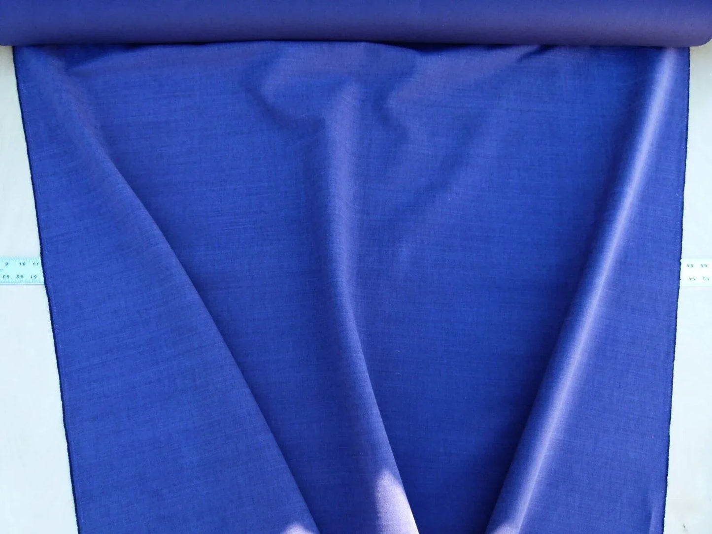 Scalamandre Caleido Viola Profondo Deep Purple Cotton Linen  Old World Weavers Heavy MSRP USD 120/y