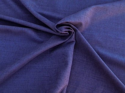 Scalamandre Caleido Viola Profondo Deep Purple Cotton Linen  Old World Weavers Heavy MSRP USD 120/y