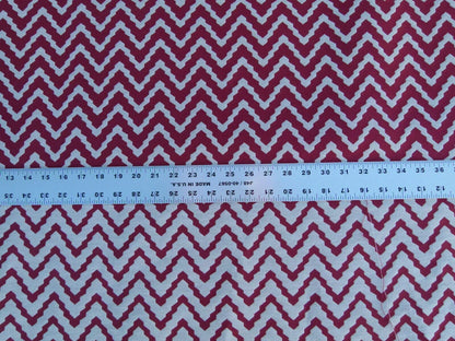 Scalamandre Chantico Chevron Lattice Red White Linen Cotton Woven  Old World Weavers Chevron MSRP USD 198/Y