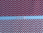 Scalamandre Chantico Chevron Lattice Red White Linen Cotton Woven  Old World Weavers Chevron MSRP USD 198/Y