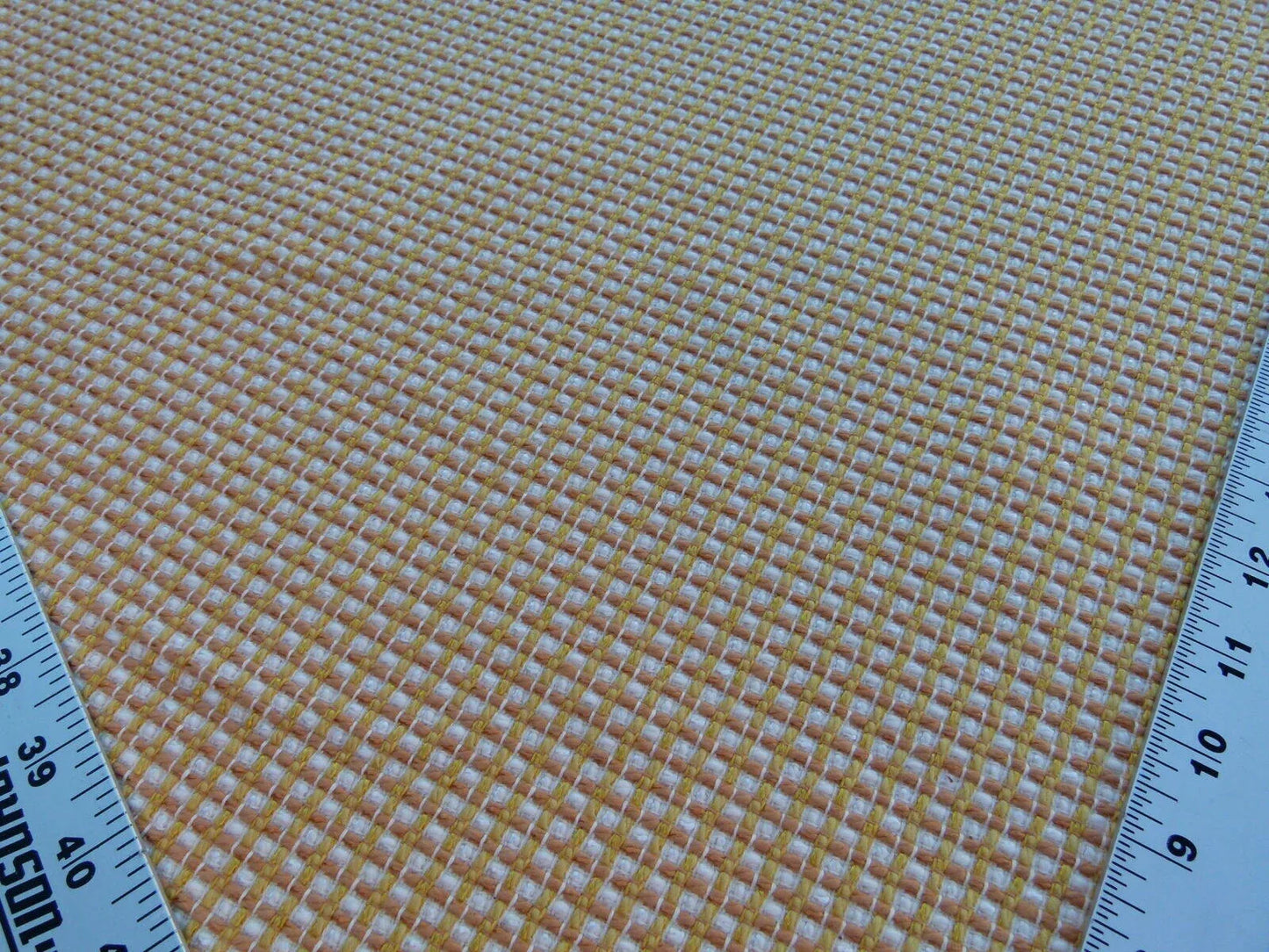 Scalamandre Maia Grey Watkins Apricot Orange Gold Cream Chenille MSRP USD 178/yard