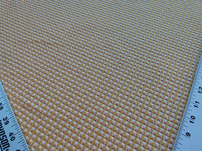 Scalamandre Maia Grey Watkins Apricot Orange Gold Cream Chenille MSRP USD 178/yard