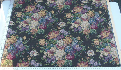 Scalamandre Mals II Multi On Green Tulip Peony Rose Bouquet Old World Weavers Tapestry MSRP USD 168/y