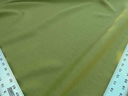 Scalamandre Isi Verde Oliva Olive Green 100% Linen MSRP USD 138/yd Old World Weavers