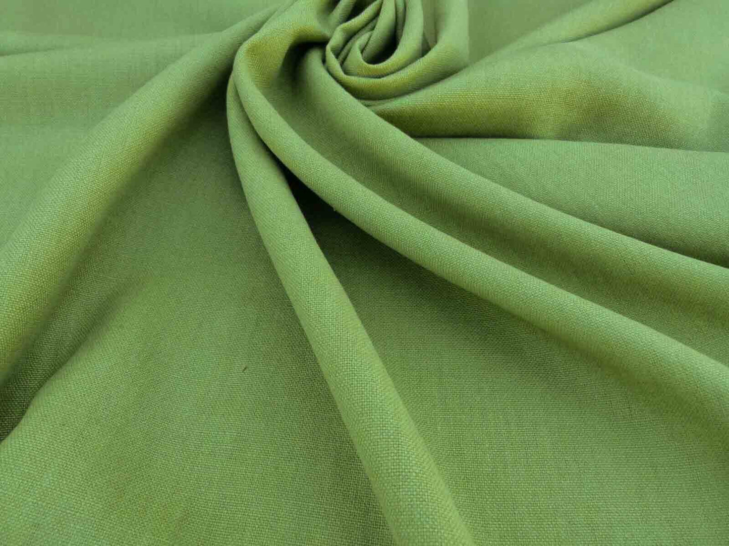Scalamandre Isi Verde Oliva Olive Green 100% Linen MSRP USD 138/yd Old World Weavers