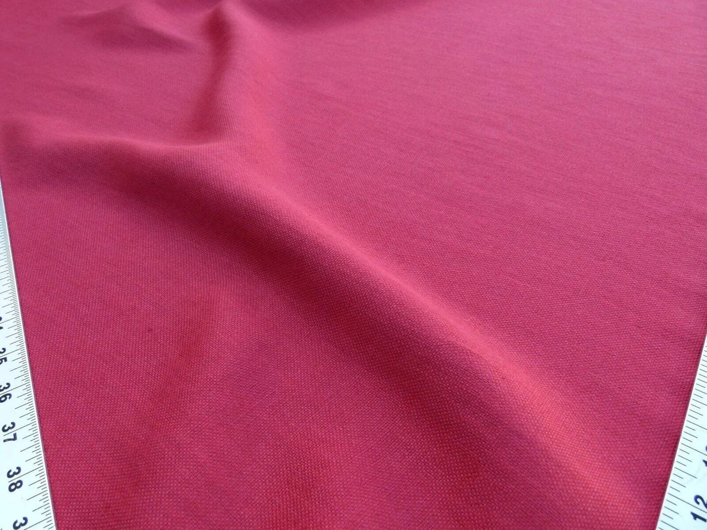 Scalamandre Isi Bordeaux  Red 100% Linen MSRP USD 138/yd Old World Weavers