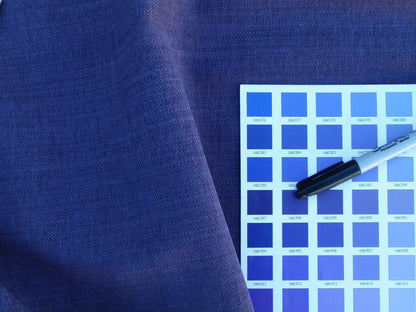 Scalamandre Caleido Viola Scuro Deep Purple Cotton Linen  Old World Weavers Heavy MSRP USD 120/y